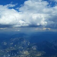 Flugwegposition um 13:45:45: Aufgenommen in der Nähe von Gemeinde Wildalpen, 8924, Österreich in 2558 Meter